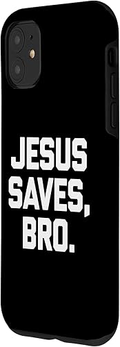 Miniatura 11 de iPhone 13 Pro Max Jesus Saves, Bro Shirt Funny Iglesia Católica Cristiana Jesús Caso