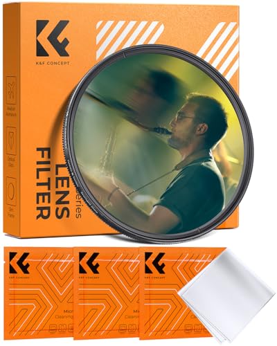 K&F CONCEPT 58mm Einzelbewegungsunschärfe-Effektfilter Optisches Glasprisma Spezialeffekt-Kameraobjektivfilter (Nano-B Serie)