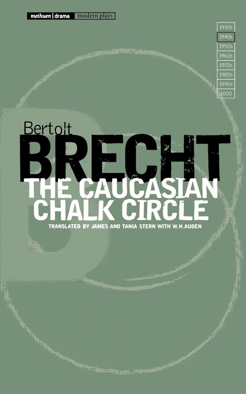 Bertolt Brecht Unisex Multicolor The Caucasian Chalk Circle Paperback Book