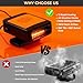 Portable Car Heater for Vehicle, 12V Car Heater Portable（ Plugs into Cigarette Lighter）, Portable Heater for Car, 360° Rotatable Car Defroster Windshield Heater (1)