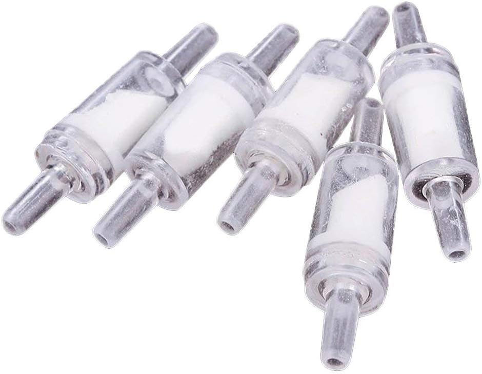 PULABO Air Pump Check Valve One Way Valve Non-Return Valve Plastic Air Control Valve Aquarium Accessories for Fish Tank 2 Pieces Excellent Quality and Durable Practical : Pet Supplies