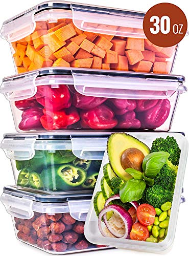 Food Storage Containers with Lids - Food Containers with Lids Plastic Containers