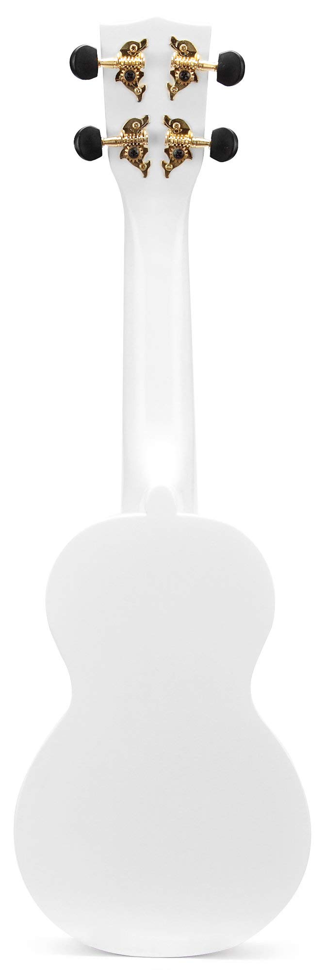 Mahalo Smiley Series - Sopran Ukulele - White, U/SMILE WT