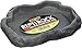 Zoo Med Reptile Rock Food Dish, Medium, 7.25"l x 6"w x 0.75"h, Colors may vary