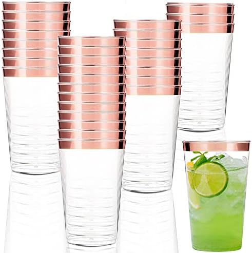 BESTYASH 6er Set Weingläser Aus Kunststoff - Bunte Unzerbrechliche Partygläser Für Familienfeiern