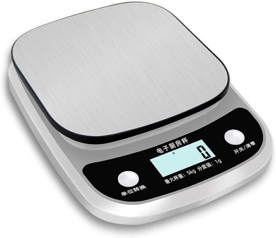 Balanza electrónica de Cocina para Hornear, Balanza electrónica de Cocina Mini balanza electrónica, Balanza de Plataforma de Cocina Balanza de Alimentos Balanza de Precis,