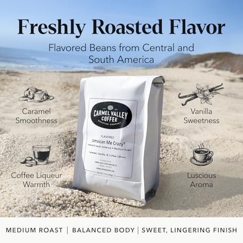 Carmel Valley Coffee Jamaican Me Crazy Medium Roast 12 oz miniatura 3