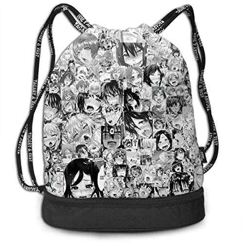 XTGOO Outdoor Bundle Backpack Anime Drawstring Backpack Travel Sport Yoga Gym Sack Bag