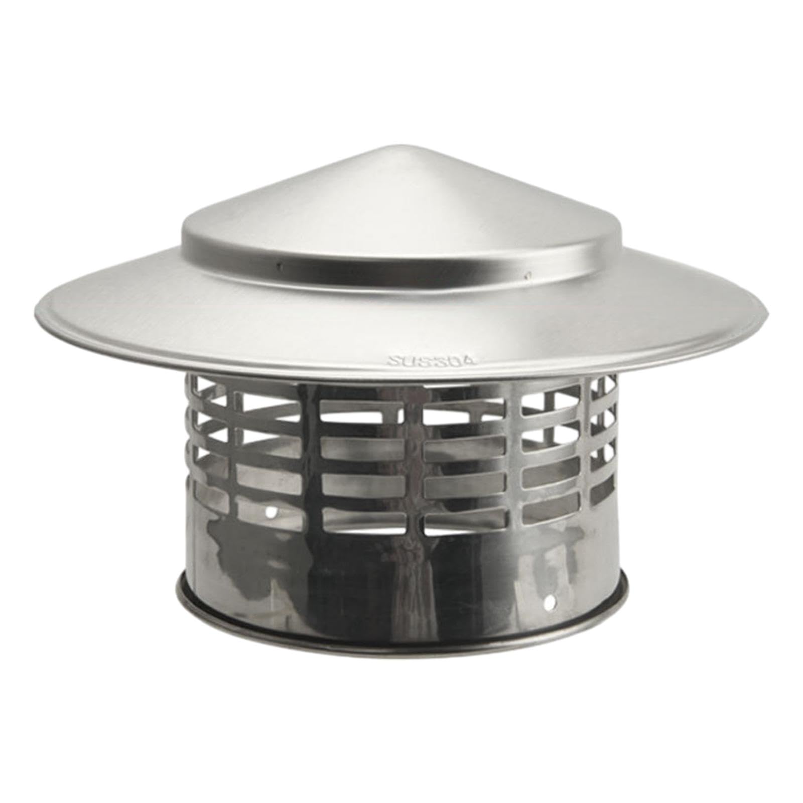 Cap Ducting Pipe Outdoor Easy Install Flue Cap Fireplace Chimney Cap Outside Inner Dia 110mm