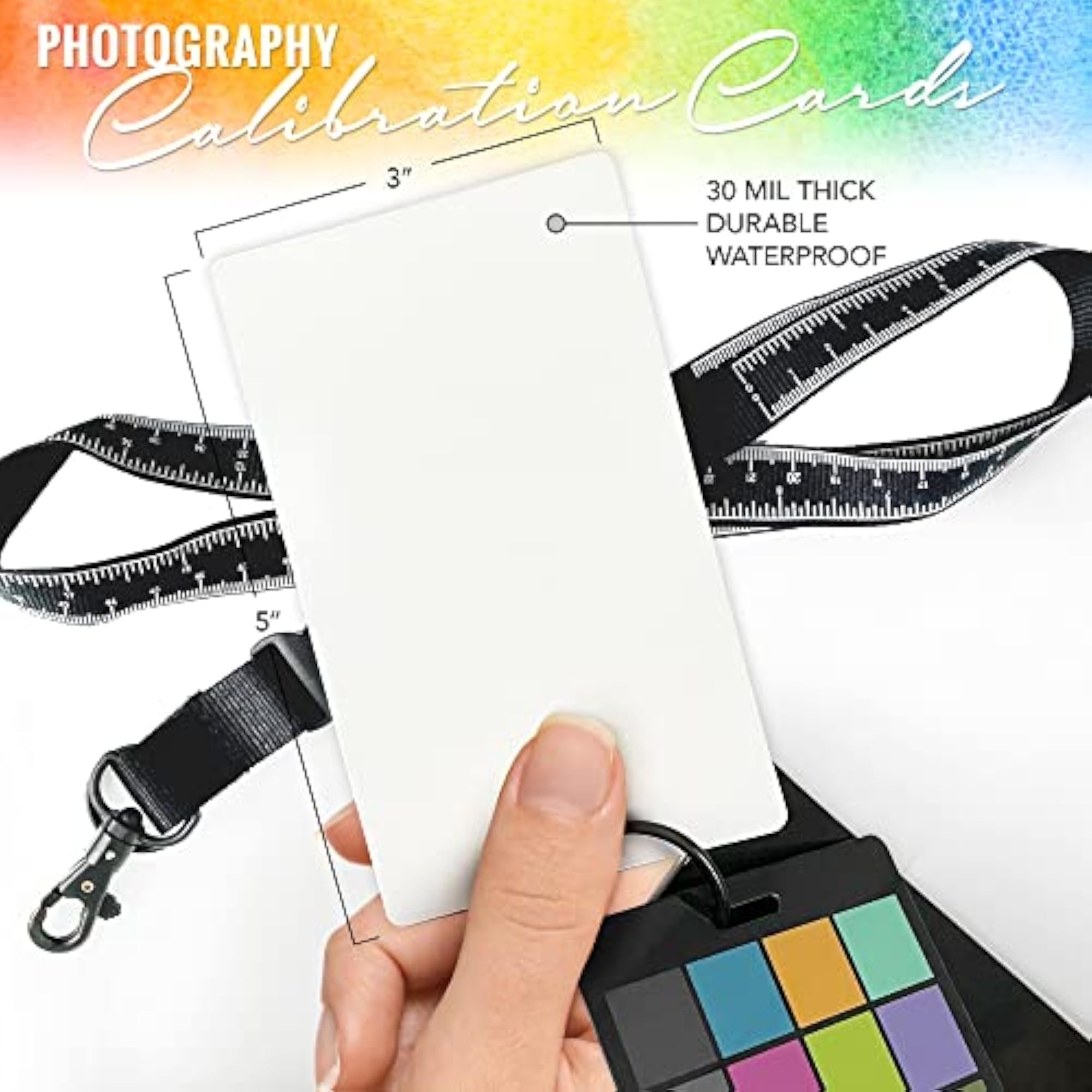 Camera Correction Balance Card, 4In1 Card Set
