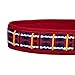 Blueberry Pet 7 Patterns Soft & Comfy Scottish Tartan Inspired Classic Plaid Check Pattern Padded Adjustable Dog Collar, Large, Neck 18