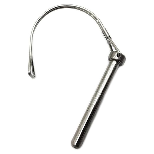 MARINE CITY Heavy Duty 304 Stainless Steel 5/16 Inches Safety Coupler Locking Pin for Boats (1)
