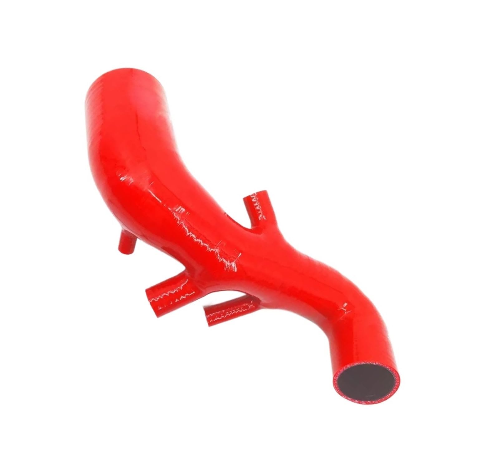 Radiator Bypass Hose Compatible with Seat for Leon for Cupra R 210 225 1.8T BAM AMK Silicone Engine Water Tank Radiator Pipe for Turbo Intake Inlet Hose(Red)