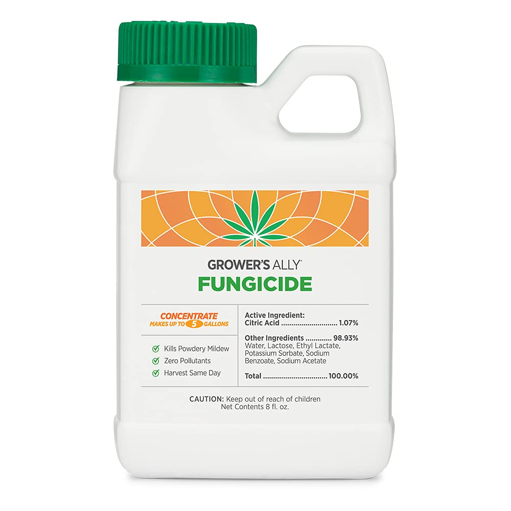 Fungicide for Plants Concentrate 8 oz | Plant Fungicide Treatment Control for Powdery Mildew, Fungus and More - Trusted by Cultivators for Indoor & Outdoor Use, Makes 5 Gallons
