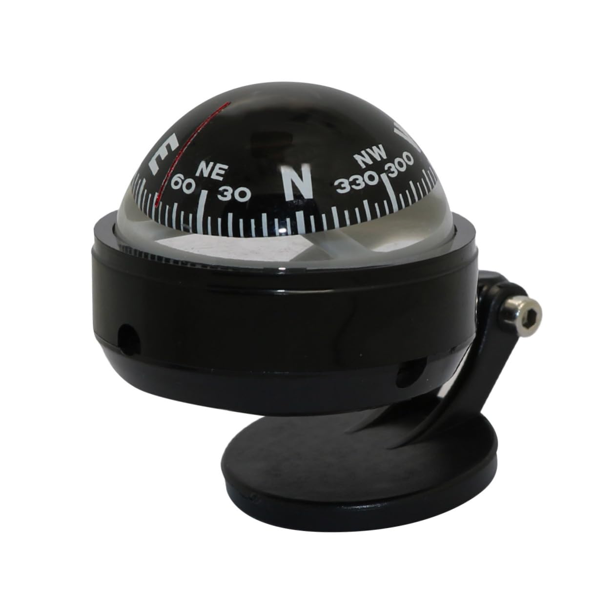 KICHOUSE Adjustable Car Dashboard Compass Boat Marine Navigation with Magnetic Declination Adjustment for Car Truck Boat