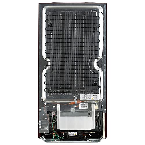 Image of LG 190L 5 Star Smart Inverter Direct-Cool Single Door Refrigerator (GL-B201ASCZ, Scarlet Charm, Fastest Ice Making), Free 1 Year Extended warranty