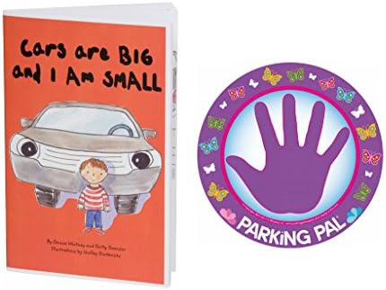 Magnet + Children's Safety Book Combo โ Toddler Parking Lot Safety Set โ Teaches Kids to Wait Safely by the Car โ Made in USA โ Great for Autism, Preschool & Daycare โ Butterfly