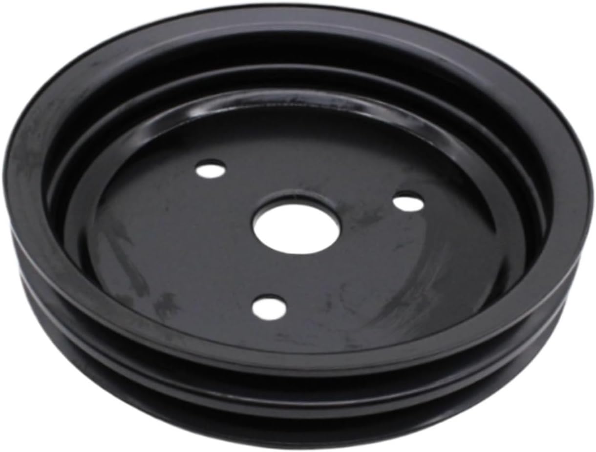 Crankshaft Pulley Double Groove Compatible For Chevrolet Small Block V8 Gen. I 5.7 L / 350 Ci 5.0 L / 307 Ci 6.6 L / 400 Ci Attachment