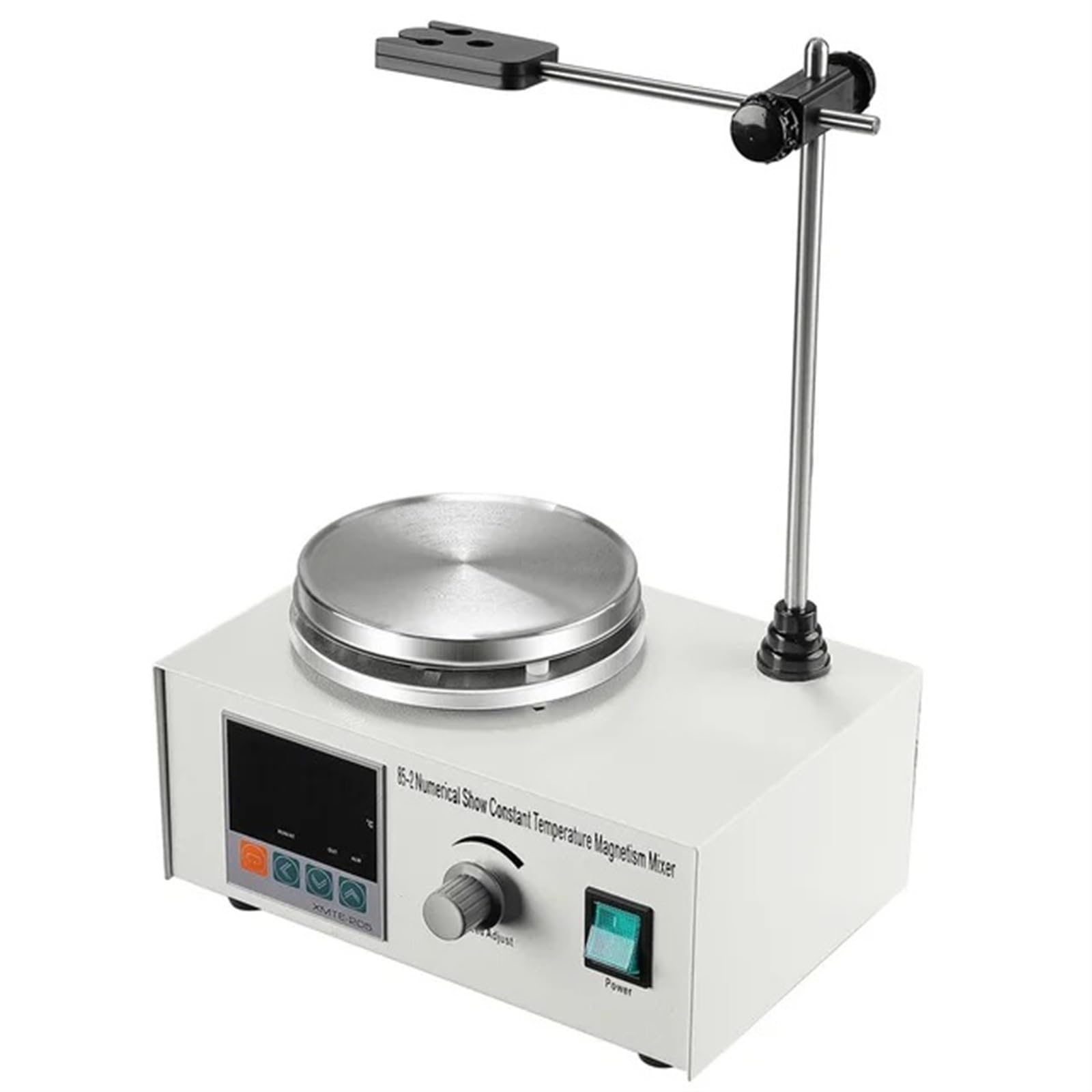 Zxzzas One Color Magnetic Stirrer, 85-2 Constant Temperature Magnetic Heating Agitator Laboratory Magnetic Stirring Digital Magnetic Stirrer 200W 1000Ml 210 F