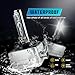 Innovited D3S HID Headlight Bulbs Xenon 5000K Pure White High Low Beam 66340 42403 42302 Replacement Bulb (Not fit Halogen Assembly) - Pack of 2
