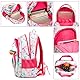 HTgroce Pop it Rucksack für Mädchen Pop Fidget Einhorn Tasche mit Lunchpaket Vorschule Kindergarten, Rucksack Schule Büchertaschen für Kinder.