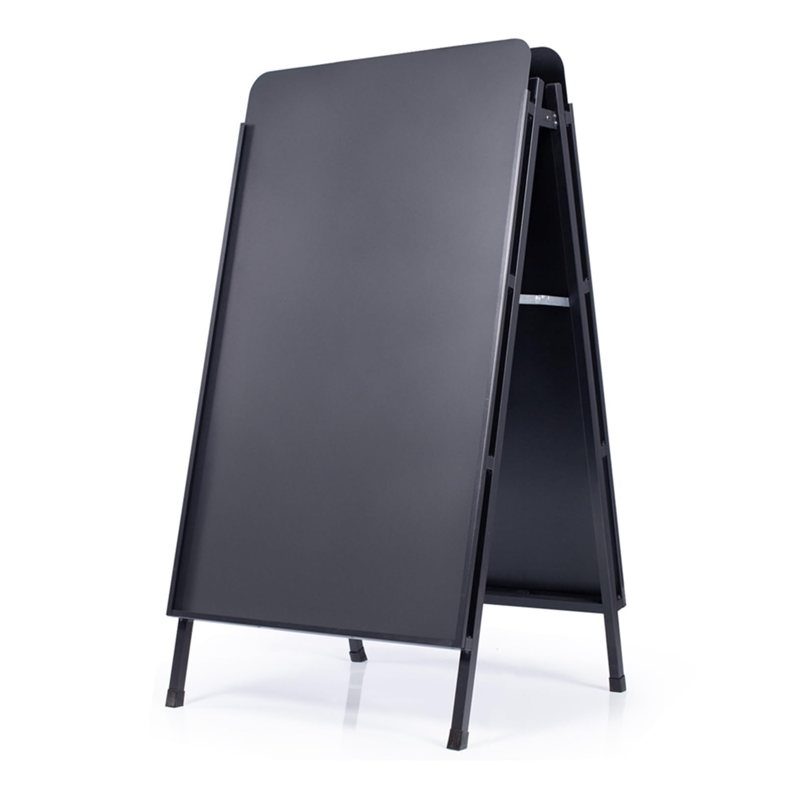 Acera Firmar, Cartelera, De Dos Caras Soporte Para Carteles, Exterior Soporte Para Letrero, Publicidad Ventas Señalización Soporte De Exhibición Para Restaurante Boda Cafetería(Black,60x115cm
