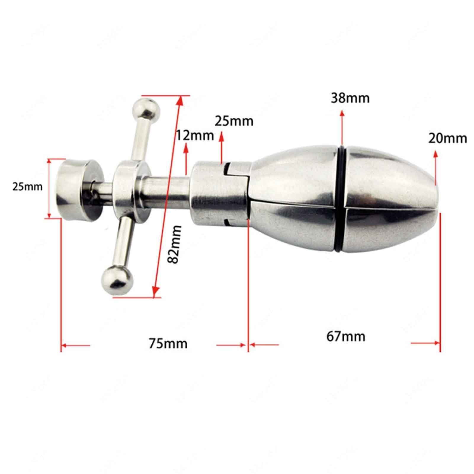 Anal Stretcher Analdehner Für Männer Xxl Analspreizer Metall Edelstahl,H