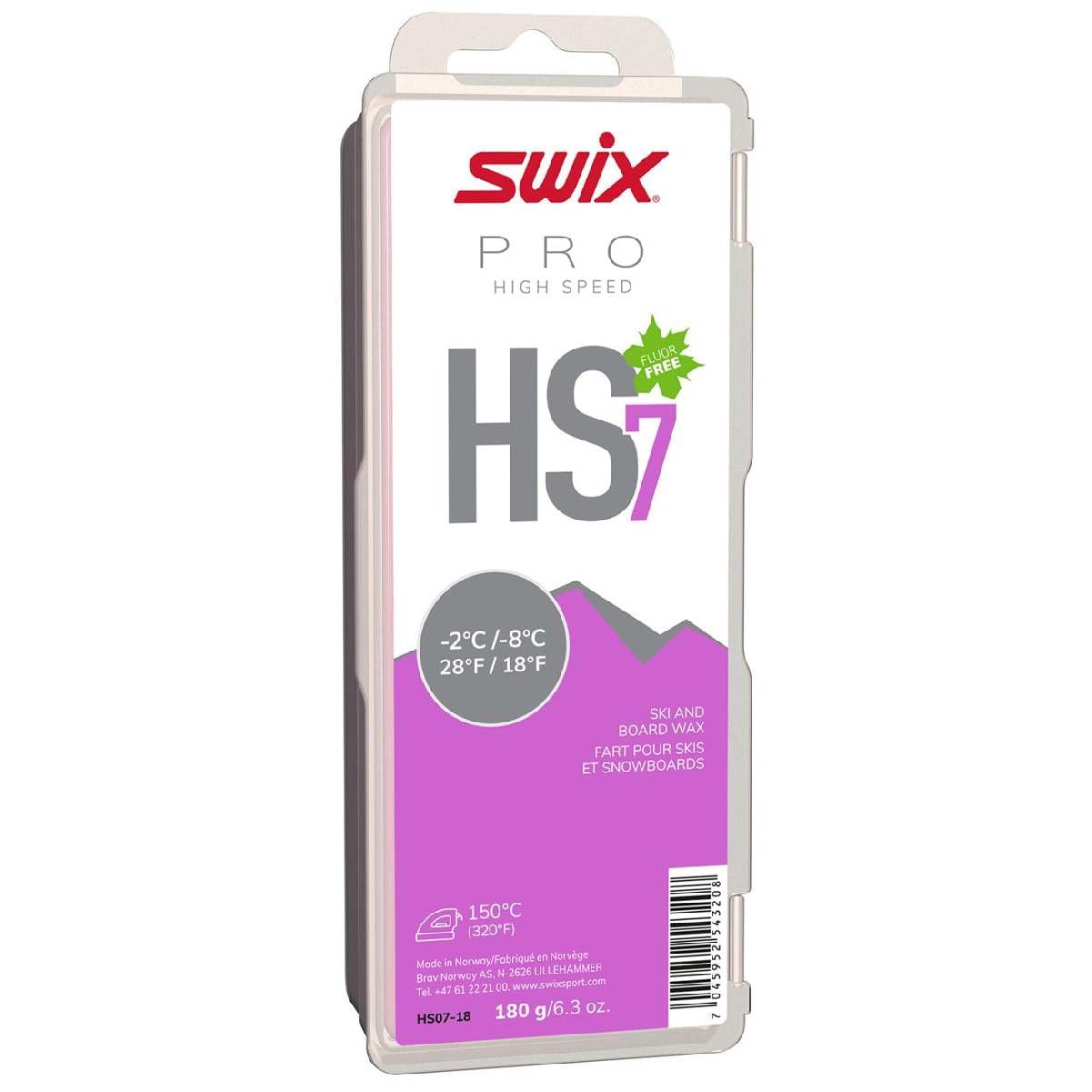 Amazon.com : Swix HS7 Purple High Speed Ski & Snowboard Wax