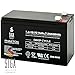 Produktbild SIGA Blei Akku 7,2AH 12V Gel Batterie Bleigel ersetzt 7Ah 7,5Ah 12V/7,2Ah