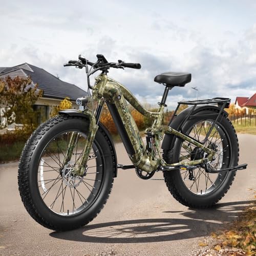 PUCKIPUPPY Boxer Electric Bike for Adults 960W, 48V 20AH Battery