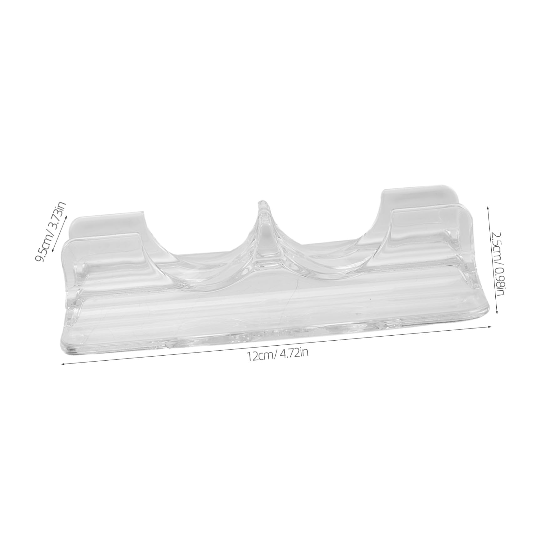 NOLITOY 10 Unidades Soporte para Patines de Hielo Acrílico Transparente