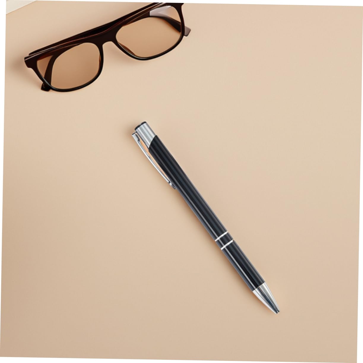 48pezzi Penne Sfera Metallo Per Ufficio e Scuola Design Elegante e Resistente Scrittura Per Insegnanti e Studenti Forniture Ufficio Per Adulti e Donne