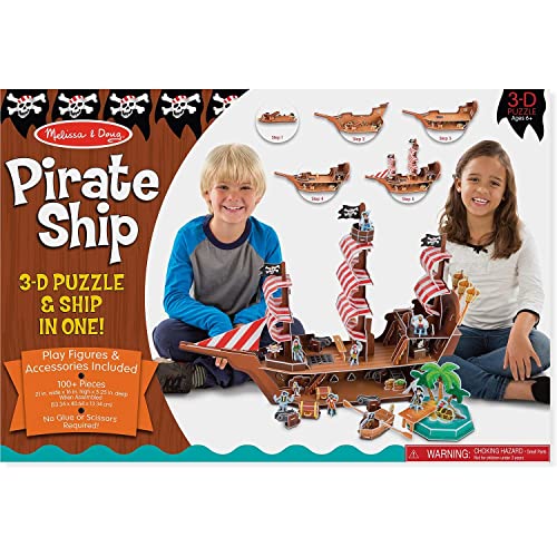 Pirate Ship 3D Puzzle