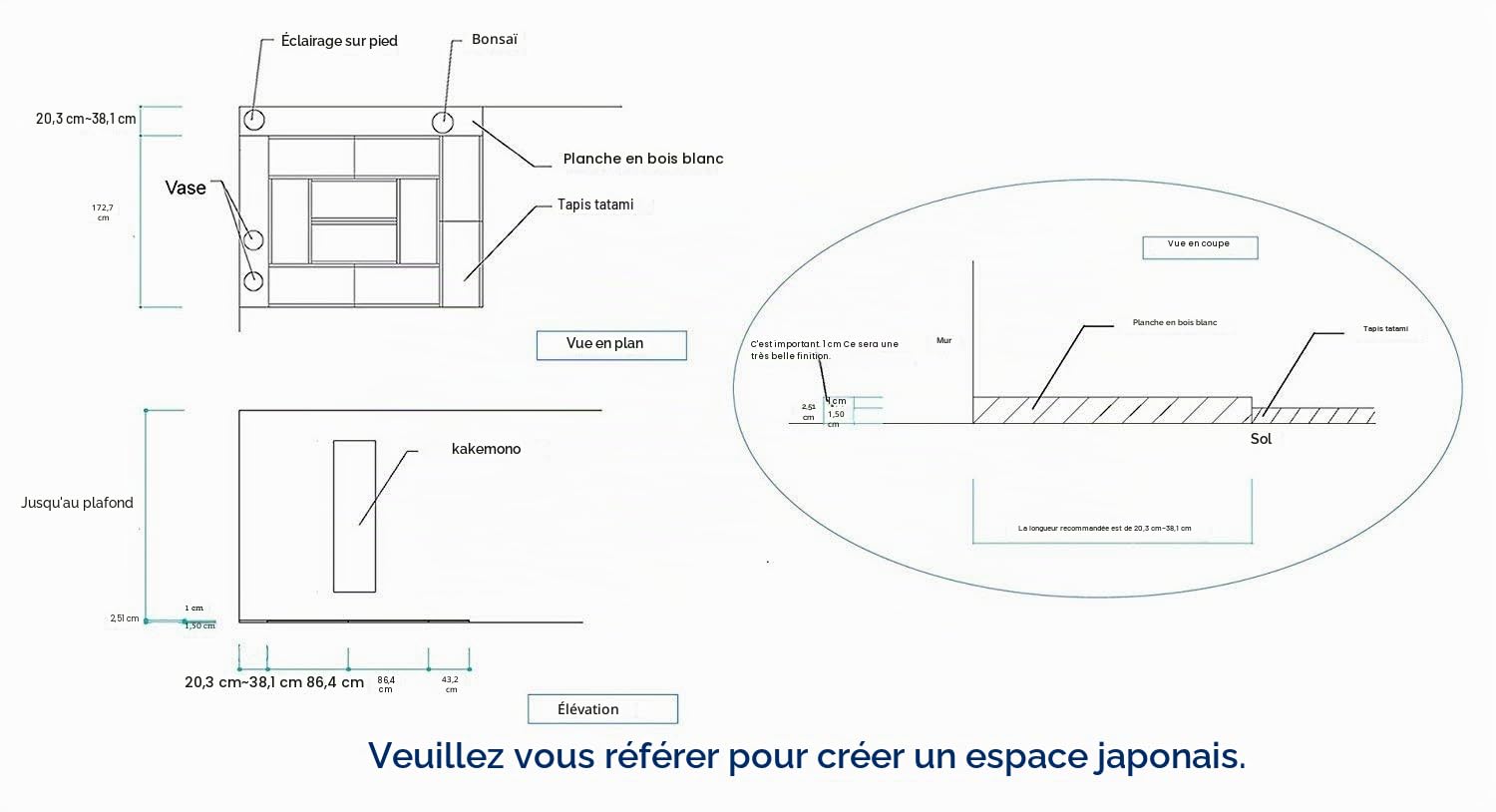 HUAWELL Japonais Traditionnel Intérieur Igusa unité Tatami 2,5 cm d'épaisseur 44cm*88cm Jaune Clair