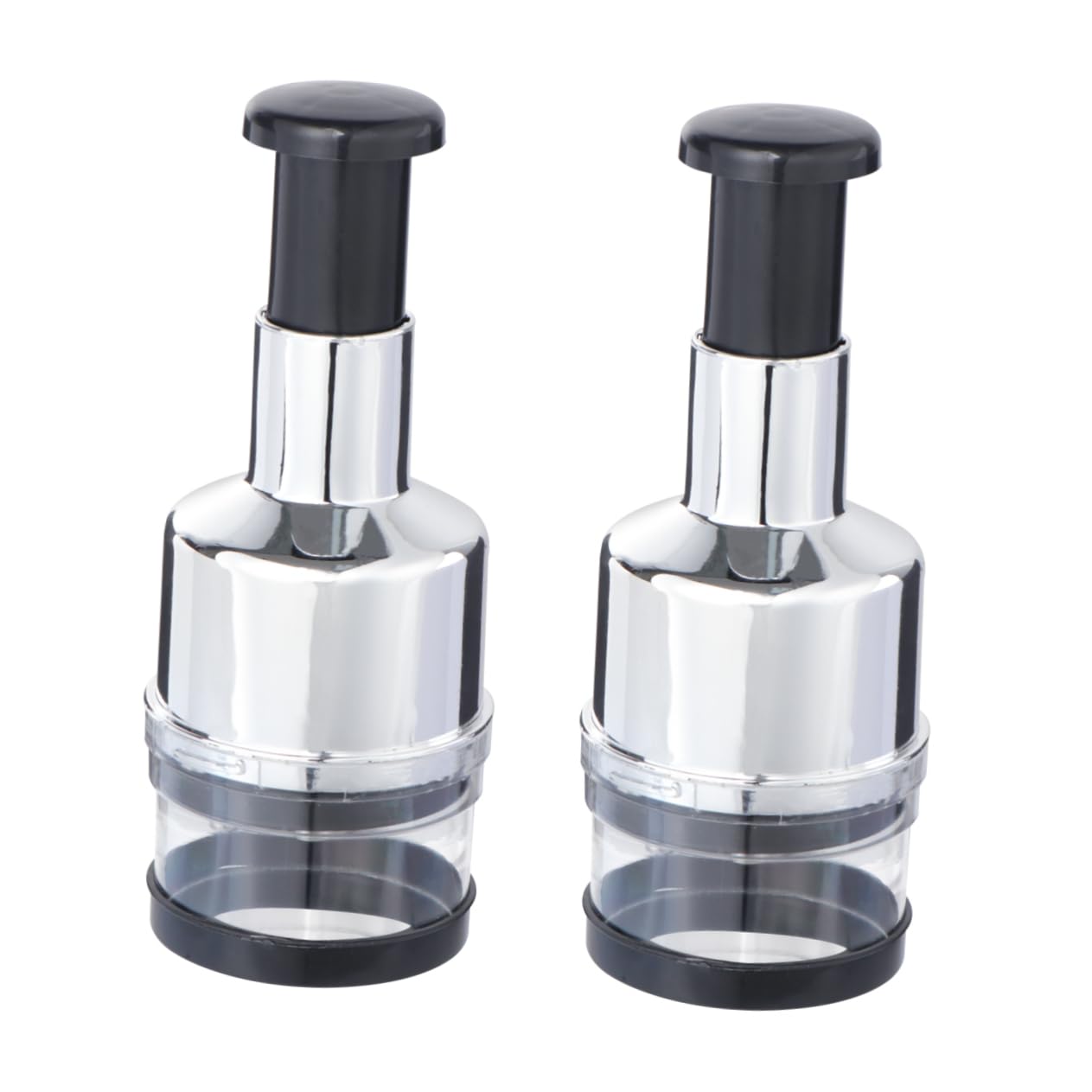 Ciieeo 2Pcs Garlic Press Vegetable Shredder Manual Garlic Mincer for Effortless Cooking Easy to Clean Kitchen Gadget Silver