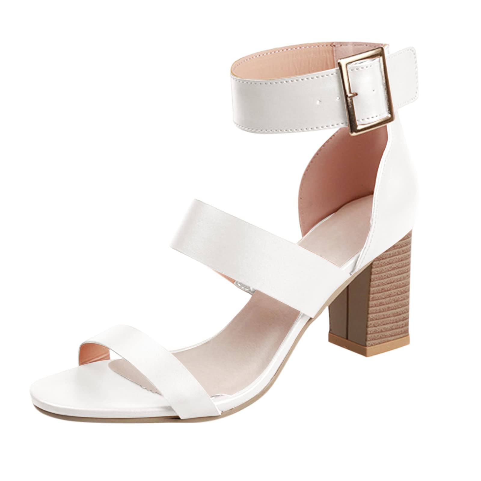 Block Heel Shoes Size 12 Heeled Sandals Dressy Sandals For Women