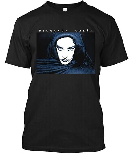 UKHrf35h Limited Diamanda Galás American Musician Singer Music Logo T-Shirt Black S