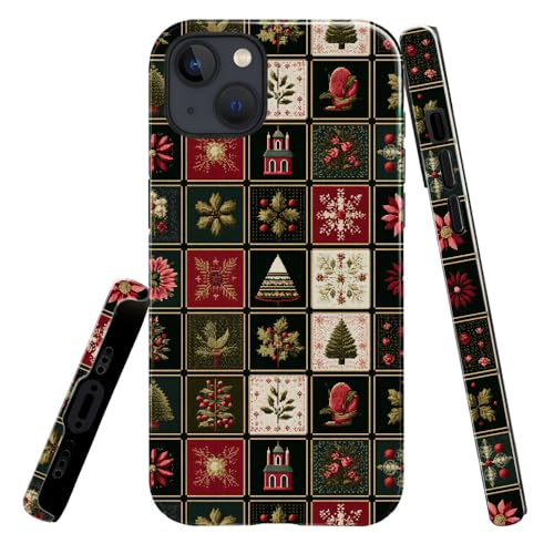 Coque iPhone 15 motif Noël brillante pour illuminer vos soirées d'hiver en toute sécurité