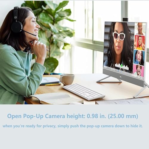 Image of Dell Inspiron 7730 All in One Desktop Computer- 27-inch FHD Touchscreen Display, Intel Core 7-150U GPU, NVIDIA GeForce MX570A GDDR6, Intel AI Boost, Win 11 Pro & Office Lifetime (64GB RAM | 4TB SSD)