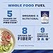 Manitoba Harvest Whole Organic Flaxseed, 5g Plant Based Protein and 9g Omegas 3 & 6 per 30g Serving - Perfect for Smoothies, Yogurt & Cereal - Non-GMO, Organic, Vegan, 10oz (Pack of 1)