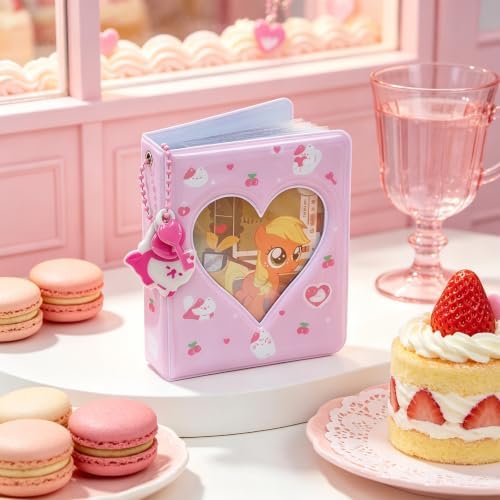 3 Inch Mini Photo Album 40 Pockets Heart Hollow Binder — 사진 5
