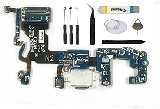 Original for Samsung Galaxy S9 USB Charging Port Replacement S9 SM-G960U Tail Flexible Charging Socket Assembly (US Version+Tools)