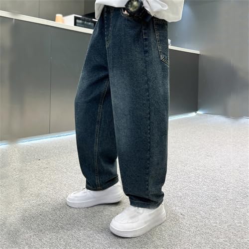 Jean décontracté jambe droite garçon fini les pantalons serrés avec cette coupe ample - 5