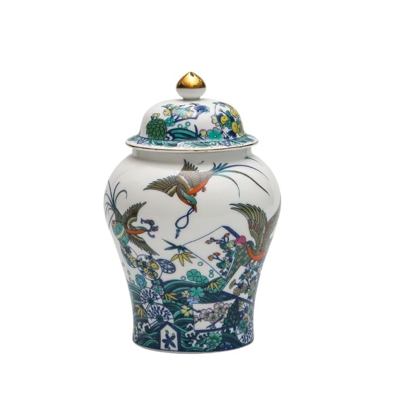 ZERAPH JAR JAR CONTENUR CHINISIN Chine Retro General Tea Jar Céramique Jar scellé Jar Storage Black Tea White Tea Jar Salon Candy Candy Jar Vintage Rangement