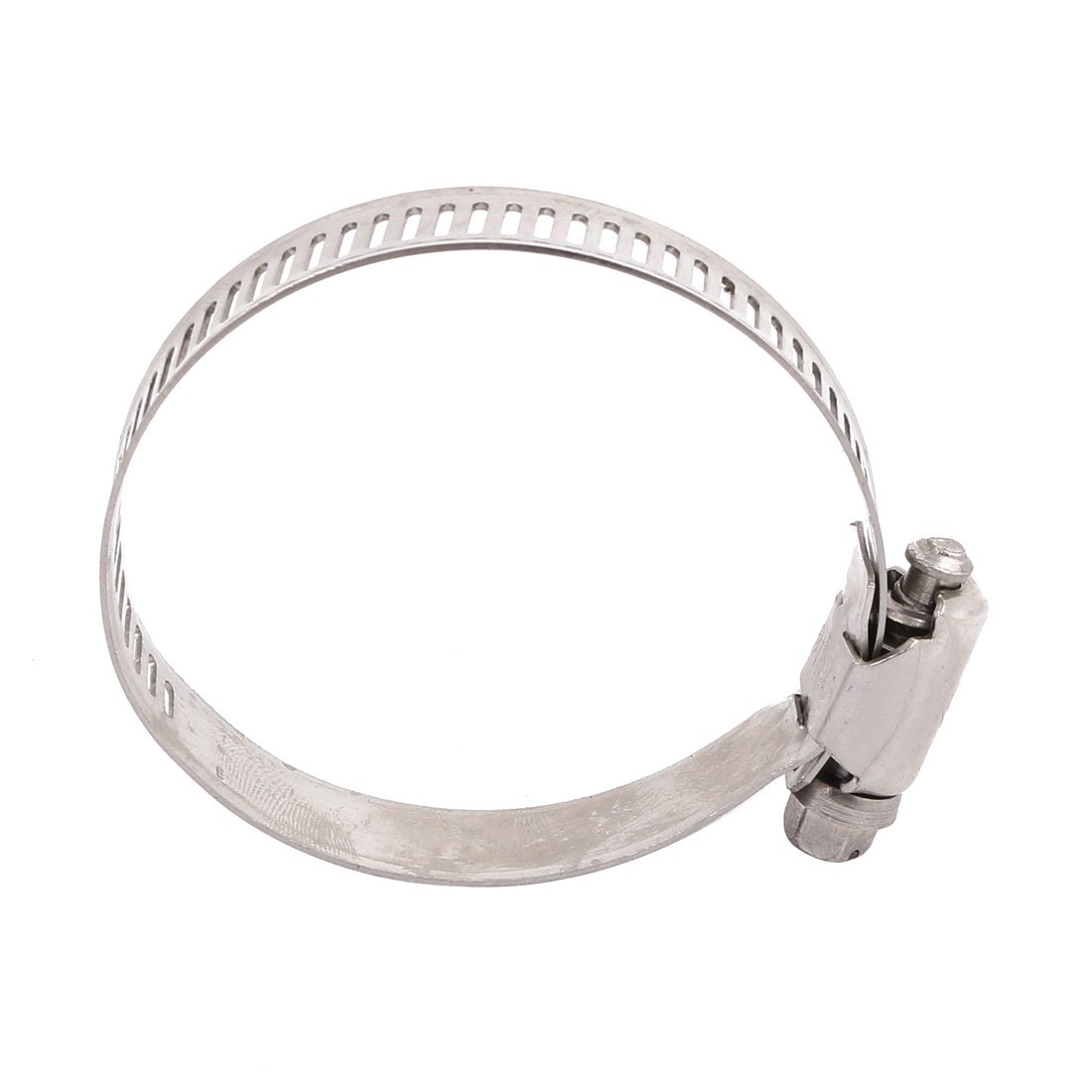 Aexit 33mm to fastener 57mm Clamping Range 12mm Band Width Metal Hose Clamp Silver Tone 20pcs Model:34as382qo247