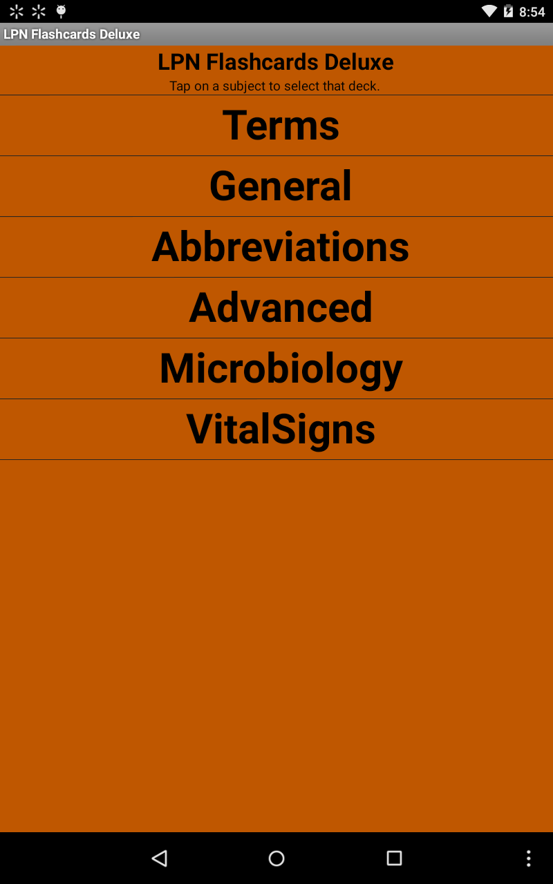 LPN Flashcards Deluxe App on Amazon Appstore