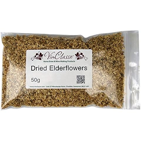 VinClasse Dried Elderflowers - 50g Bag Cover