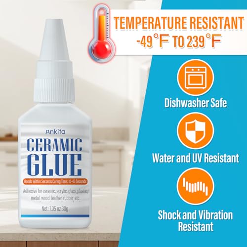 Ankita CEGL-001 Super Ceramic Glue, 30G Best Glue thumb #2
