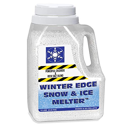 Snow & Ice Melter – Commercial Grade - Powerful Chloride & Rock Salt