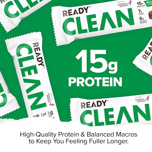 Image of Ready Protein Bars, Mint Chocolate Chip, 15g Whey Protein, 12 Ct